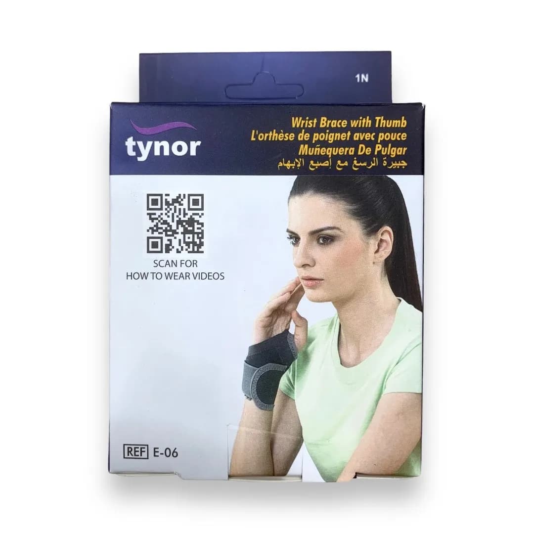 Tynor Wrist Brace with Thumb E-06