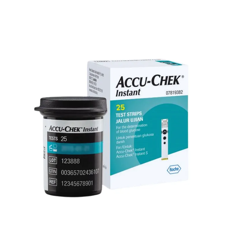 Accu-Chek Instant Blood Glucose Test Strips 25/Pc