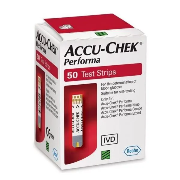 Accu-Chek Performa Blood Glucose Test Strips (50pc)