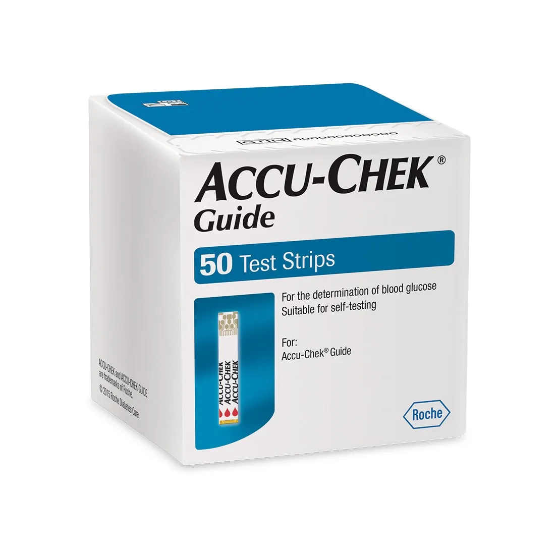 Accu-Chek Guide Blood Glucose Test Strips 50/Pc
