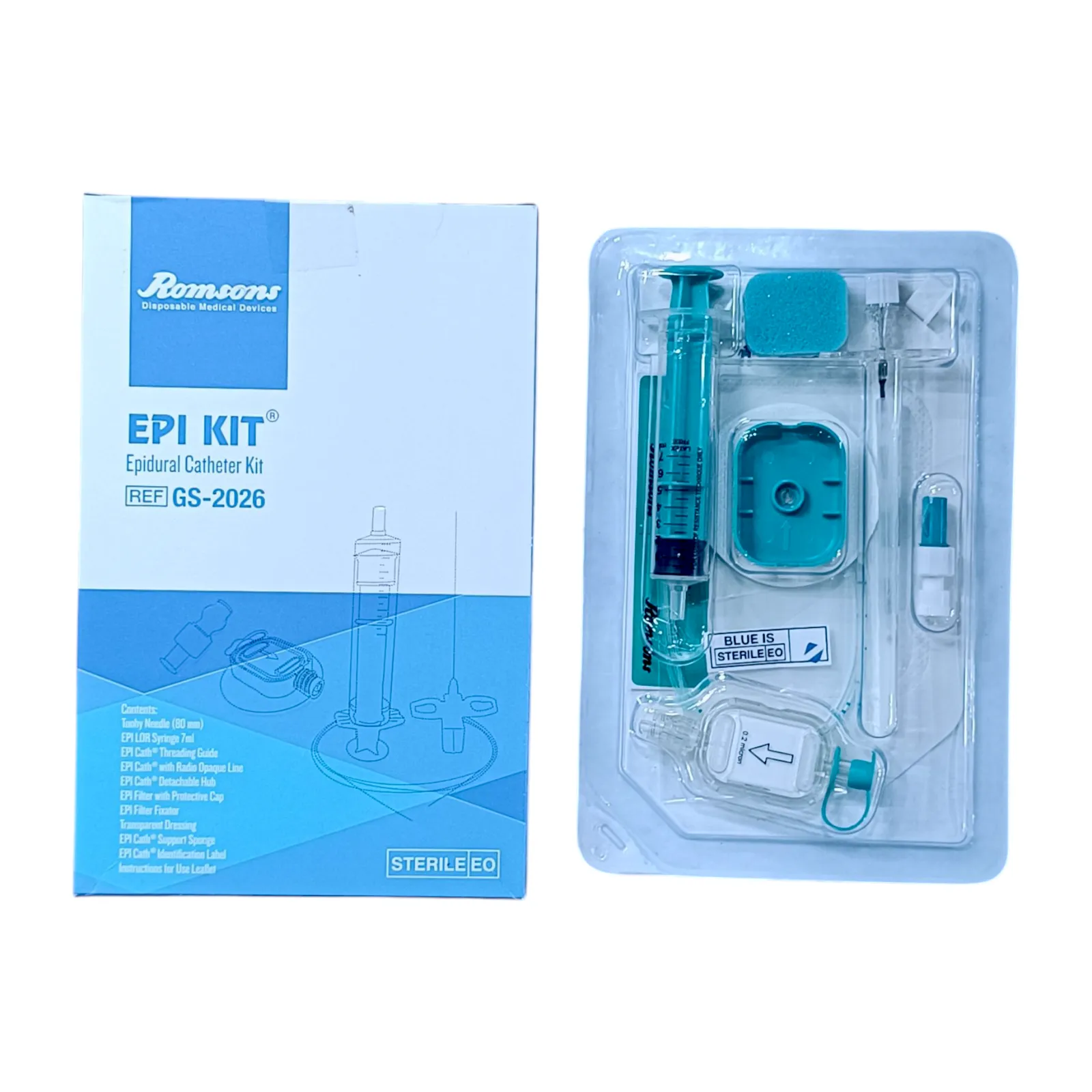 Romsons Epidural Catheter Kit (EPI KIT) GS-2026