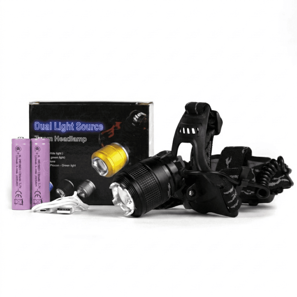 Dual Light Zoom Headlamp T6